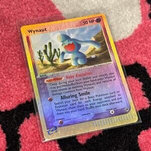 Wynaut [Reverse Holo] #54 – Pokémon Sandstorm e-Reader Card